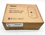 Keyless Wi-fi Smart Lock With Door Knob Veise Model VE027-K Silver. Fixed Price $24.50.