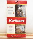 Kwikset Smartkey 99800-090 Satin Nickel Finish Single Cylinder Deadbolt Lock. Fixed Price $26.95.