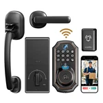Arpha Camera Smart Lock Fingerprint Wifi App Doorbell Keyless Deadbolt+knob. Fixed Price $149.99.