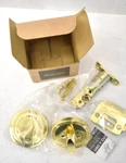 Schlage 1-SIDED Deadbolt Polished Brass Finish Key Lock JD81605 Genuine Oem. Fixed Price $28.99.