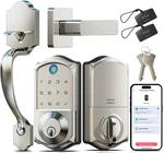 Veise VE017H Fingerprint Smart Front Door Lock Set, App Control, 8IN1 Keyless.... Fixed Price $148.23.