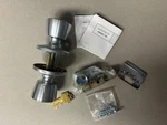 Weiser Beverly Entrance Knobset GAC531 B26D K3WS 6LR1 (nib). Fixed Price $25.00.