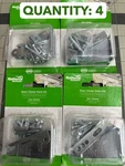 Nos 4-PACK Lot National Hardware N218-594 Screen Door Closer Jamb Bracket. Fixed Price $34.45.