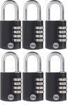 Yale 6 Pack 4 Digit Combination Outdoor Waterproof Padlock Locker Brand New. Fixed Price $17.95.