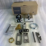 Schlage B60CEN625 Single Cyl. Deadbolt, Decorative Century Rose Polished Chrome. Fixed Price $38.50.