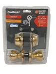 New Kwikset 96900-419 Single Cylinder Keyed Entry Deadbolt Combo -polished Brass. Fixed Price $34.99.