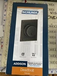 New Schlage Deadbolt Addison Bronze B60N 716 Thumb Turn & Key. Fixed Price $29.97.