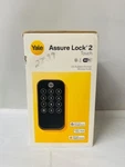 Yale Assure Lock 2 Touch In Oil Rubbed Bronze- New/ Box Damage. Fixed Price $180.88.