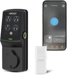 Lockly Guard Commercial Smart Deadbolt Fingerprint Wifi Ul Rated Black - Nib. Fixed Price $242.45.