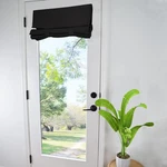 Wdfour Door Curtains For French Window Privacy 25X70" Easy Install Black. Fixed Price $25.99.