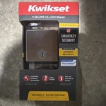 Kwikset Deadbolt Door Lock Set, Polished Metal Silver, Smartkey, Microban, 1. Fixed Price $19.99.