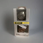 Defiant Deadbolt 1008 870 503 New Satin Nickel Finish. Fixed Price $13.75.