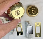 Assa High Security Deadbolt V6000DC 605 V10 Sns 2-3/4"BS Dbl Cyl. Fixed Price $205.00.