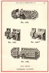 1884 Yale Lock Cupboard Catches Hardware Advertisement Catalog Page. Fixed Price $19.00.