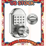 100% Mechanical Keyless Entry Deadbolt - Stainless Steel Keypad Door Lock. Fixed Price $49.84.