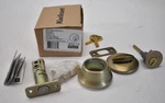 Kwikset Single Standard Cylinder Deadbolt Antique Brass Finish 96600-718. Fixed Price $22.99.