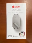 August Smart Lock Keyless Entry ASL-3B Silver AUG-SL04-M01-S04 *new* C867DS. Fixed Price $89.99.