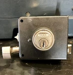 Fanal Rimlock Deadbolt Square Lockset Mexico - Right Philips. Fixed Price $45.00.