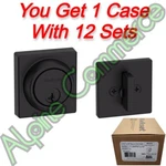 *12-SETS* Kwikset 817SQT Smartkey Control Deadbolt Matte Black 98170-012. Fixed Price $384.99.