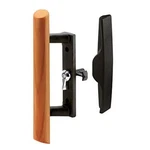 Prime-line 1095 Sliding Glass Door Handle Set 3-1/2 In. Diecast Wood Bl.... Fixed Price $33.96.