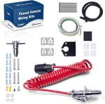 Rv Towed Vehicle Trailer Wiring Harness Diode 6-WAY 7-WAY Connector Plug Kit. Fixed Price $83.00.