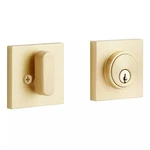 Miseno HLK8221CB Lorton Single Cylinder Keyed Entry Deadbolt - Satin Brass. Fixed Price $19.90.