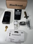 Kwikset Home Connect 620 Contemporary Keypad Smart Lock Matte Black 98920-004. Fixed Price $80.00.