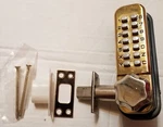 Lockey Digital Door Mechanical Keyless Deadbolt Combination Used. Fixed Price $79.99.