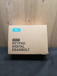 Veise KS02C Keypad Digital Deadbolt Door Knob Handle Black New Open Box. Fixed Price $30.00.