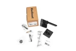 Kwikset Casey 99660-241 Interior Door Lock Matte Black Keyless Brass Pack. Fixed Price $39.99.