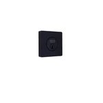 Square Matte Black Single Cylinder Deadbolt Featuring Dual Keyway DD2X91PXJ. Fixed Price $24.99.