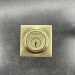 Baldwin Sc.csd Contemporary Square Single Cylinder Keyed Entry - Brass. Fixed Price $54.99.