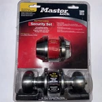 Master Lock Security Set Deadbolt 2 Pack Keyed Alike Satin Nickel New Pachage. Fixed Price $30.00.