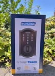 Schlage Touch Aged Bronze Camelot Electronic Deadbolt Retail: $159. Fixed Price $70.00.