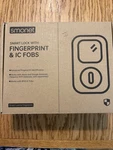 Nib Smonet Smart Lock W/fingerprint & Ic Fobs Keyless Entry Door Black. Fixed Price $45.00.