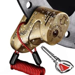 Heavy Duty Motorcycle Locks - Anti Theft Cable With Combination, Bike L.... Fixed Price $30.08.