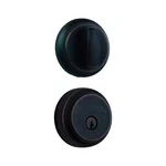 New Brinks Push Pull Rotate Oil Rubbed Bronze Steel Deadbolt. Fixed Price $38.99.