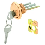 Prime-line 9965 Cylinder Lock, Aluminum, Brass, Kwikset Keyway. Fixed Price $21.73.