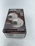 2 Pack Mountain Security Keyed Entry Door Lock Stainless Steel Single Cylinder. Fixed Price $19.58.