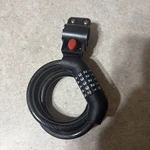 Lumintrail LK2609 Bike Self Coiling 12MM Cable Lock - Black. Fixed Price $15.00.