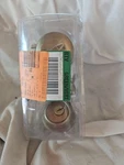 Kwikset 96600-674 Security Single Cylinder Deadbolt, Antique Brass 2 Keys. Fixed Price $20.38.