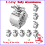 10PACK Stage Lighting Clamps, 220LBS Heavy Duty Aluminum Truss For 30-36MM. Fixed Price $43.93.