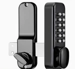 Qivine Mechanical Keyless Door Lock, Push Button Keypad 1-11 Digita.... Fixed Price $92.10.