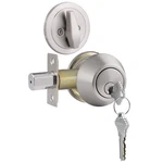 Gobrico 5 Keyed Alike Single Cylinder Deadbolts With Same Satin Nickel. Fixed Price $49.10.