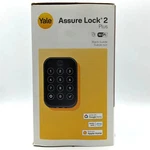 Yale Assure Lock 2 Plus With Wi-fi & Apple Home Keys Black Suede Finish New. Fixed Price $140.99.