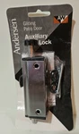 Andersen Auxiliary Foot Lock Gliding Patio Door 200 400 Brushed Chrome 2579426. Fixed Price $19.99.