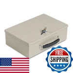 Mmf Industries Steelmaster Fire-retardant Security Chest With Key Lock. Fixed Price $65.12.
