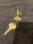 Genuine Pella Keylock Chrome 0BLTC003. Fixed Price $35.00.