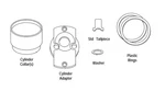 Alarm Lock Schlage Cylinder Adapter For Exit Trims. Fixed Price $79.00.