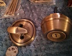 New Old Stock Kwikset Single Cylinder Deadbolt 780 5 Rcal Rcs Bbpkg. Fixed Price $20.00.